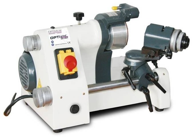 OPTIMUM Ostrzałka ostrzarka szlifierka do noży frezów wierteł GH 20T 400V