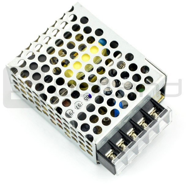 Zasilacz montażowy Mean Well RS-15-5 - 5V / 3A / 15W ZAS-05840