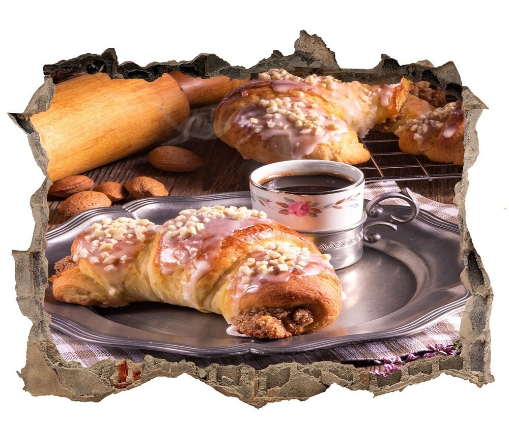 Wallmuralia.pl Samoprzylepna dziura na ścianę Chmury na niebie