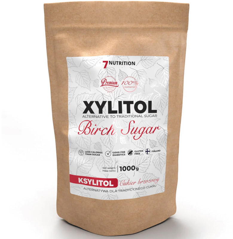 7Nutrition Xylitol Birch Sugar 1000g KSYLITOL