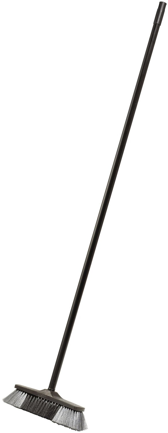 OBI OBI Miotła domowa tworzywo sztuczne antracytowa mieszanka włosia z trzonkiem