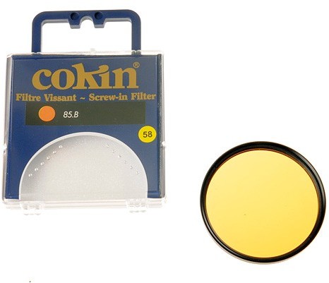 Cokin C030 filtr pomarańczowy 85B 72mm