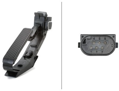 HELLA Czujnik położenia pedału gazu 6PV 010 946-001