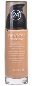 Revlon ColorStay Podkład Cera Tłusta i Mieszana 360 Golden Caramel z Pompką REV-CS-360TP