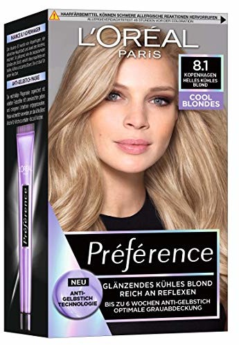 L'Oréal Paris L'Oréal Paris Préférence Cool Blondes 8.1 Jasny, chłodny blond (Kopenhagen), 279 g AA177600