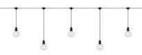 Markslojd girlanda zewnętrzna przedłużenie) LED Garden24 Deco Light Chain 10L EXTRA 10x(2,9W 190lm 2700K) 4m 108022