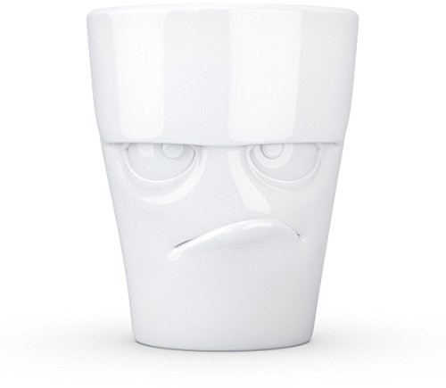 FIFTYEIGHT PRODUCTS TV TASSE kubek porcelanowy, biały T018101
