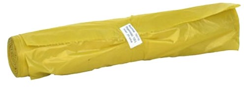 CLEAN Worki na śmieci LDPE 60L żółte