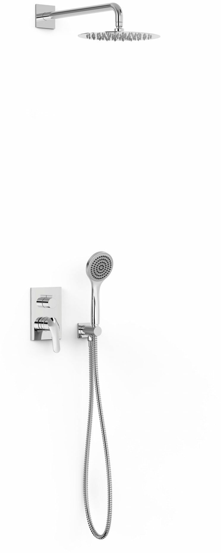 Tres Base Zestaw Natryskowy z Baterią Podtynkową 21628004 21628004