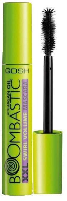 Gosh Boombastic XXL Swirl Volume Mascara pogrubiająco - podkręcający tusz do rzęs 001 Black 13ml