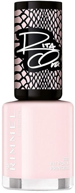 Rimmel Rita Ora, lakier do paznokci 202 Fit For A Princess, 8 ml