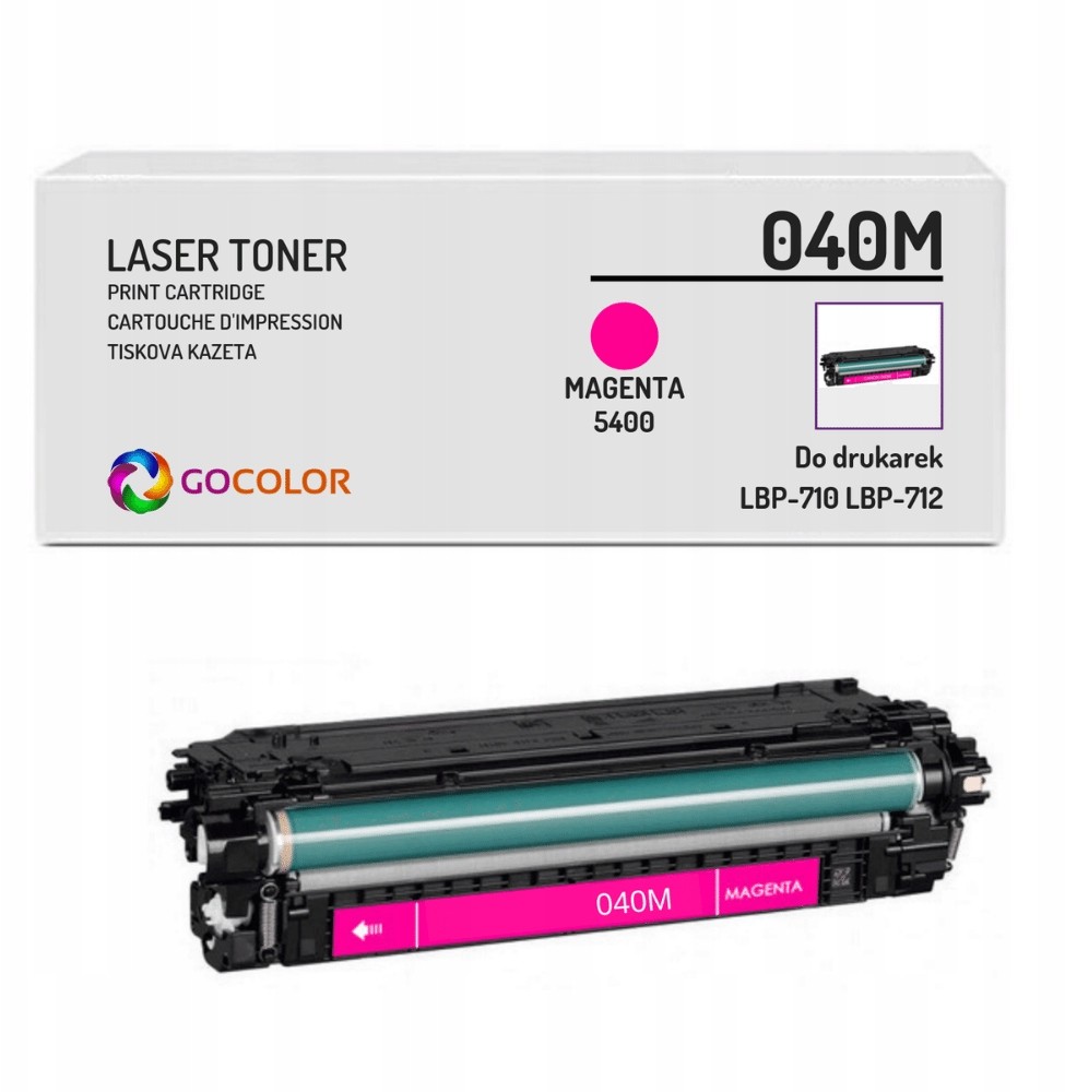 Zamienny z Canon toner CRG040 Magenta LBP-710Cx
