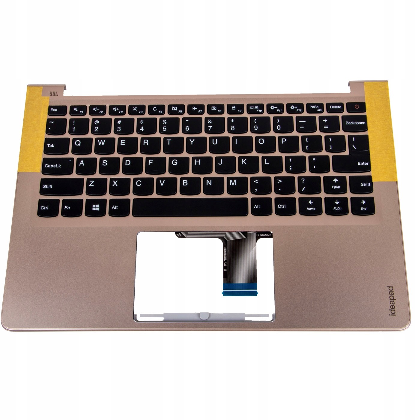 Lenovo Palmrest klawiatura qwerty 710s 13IKB złoty