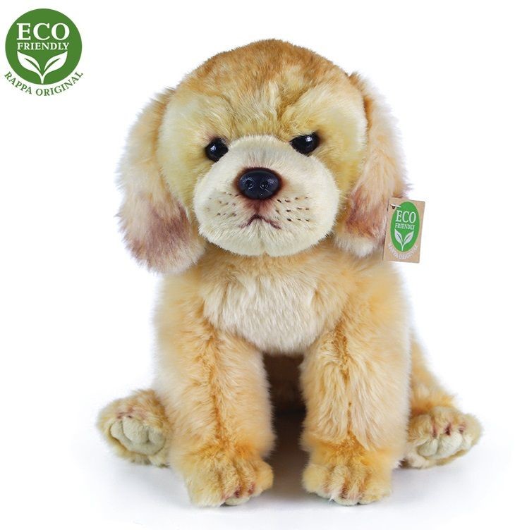 Rappa labrador pluszowy siedzący 27 cm ECO FRIENDLY