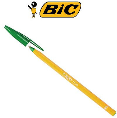 Zdjęcia - Długopis BIC  Orange Original zielony  (20szt)