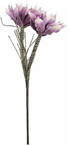 Europalms EUROPALMS Kwiat magnolii (EVA), sztuczny, fioletowy 82530585