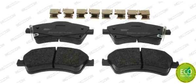 FERODO (FEDERAL-MOGUL) Zestaw klocków hamulcowych, hamulce tarczowe (FEDERAL-MOGUL) FDB4047