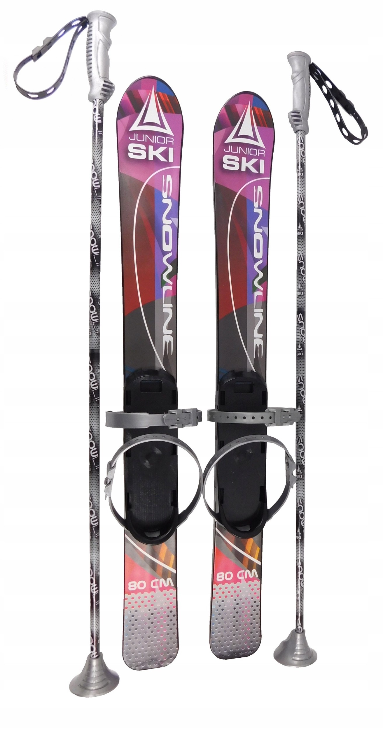 Narty+kijki Junior Ski dla dzieci 80 cm produkt Pl