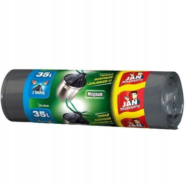JAN Niezbędny Magnum Worki na śmieci 7szt 35l
