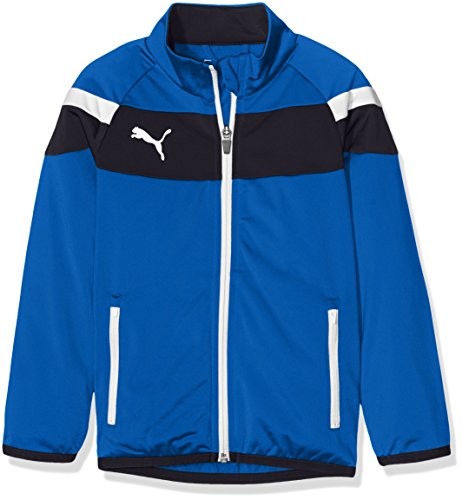 Puma Spirit II Woven kurtka dziecięca, niebieski 654661 02_Royal-White_176