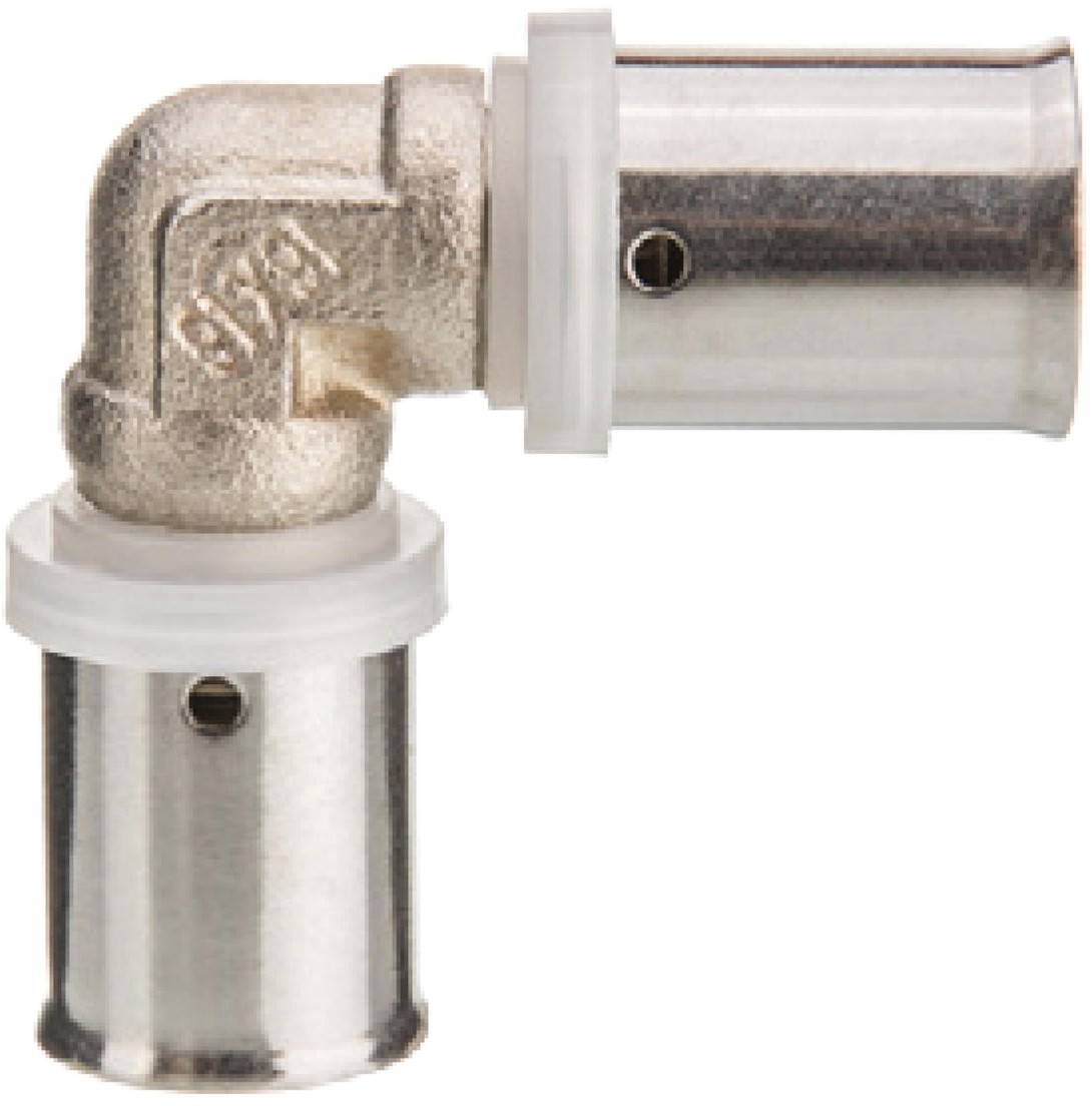 Invena Kolano równoprzelotowe 20mm x 20mm