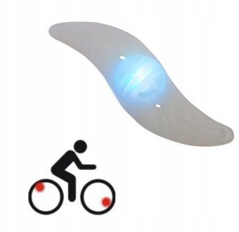 Lampka Led Nakładka Na Szprychy Do Roweru