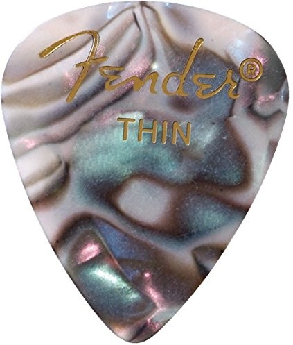 Fender 098  0351  757 351 Shape Premium chorągiewek, cienki, masa perłowa, 12 Count 0980351757
