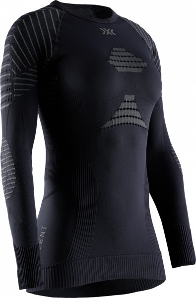 XBIONIC XBIONIC Koszulka biegowa damska termoaktywna INVENT 4.0 RUNNING SHIRT czarna