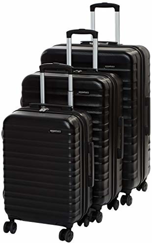 AmazonBasics AmazonBasics twarda obudowa  walizka, Spinner Set, 20