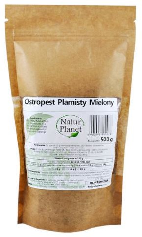 Natur Planet Ostropest Plamisty Mielony 500 g 3436442