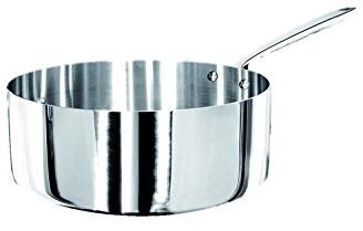 Pentole Agnelli pentole agnelli alum10724 duszonych garnków z uchwytem, aluminium, srebrny ALUM10724