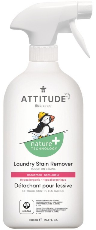 Attitude Little Ones, Odplamiacz do Ubranek Dziecięcych, Bezzapachowy, 800 ml [] ATT07591