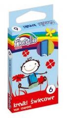 Grand  Kredki świecowe 6 kolorów FIORELLO