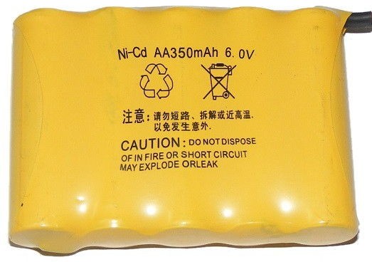 TPC 350mAh 6V NiCd JST do Buggy High-speed Racing Car NICD/350MAH/6V