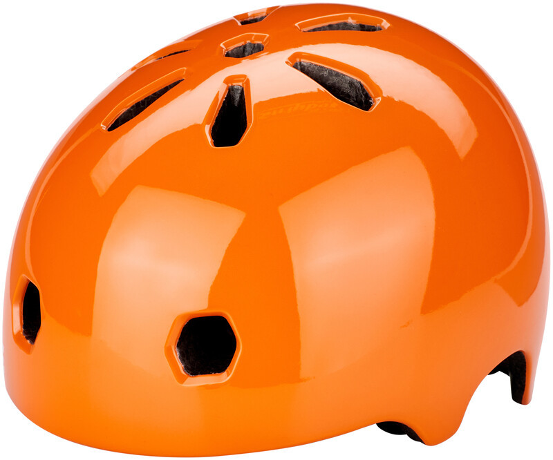 TSG Meta Solid Color Kask rowerowy, pomarańczowy L/XL | 58-60cm 2021 Kaski rowerowe 750123-gloss orange-L/XL