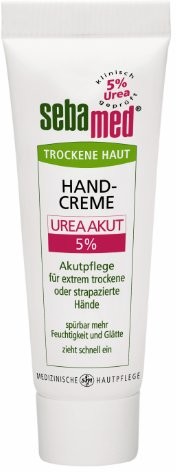 Sebamed Krem do rąk suchej skóry ekstraktem Urea 5%, cz. paczka (2 X 75 ML) b23730-2