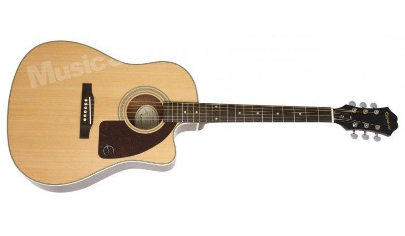 Epiphone AJ-210CE NA Zestaw gitarowy: Gitara akustyczna + futerał -