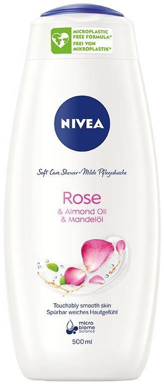 Nivea Rose & Almond Oil Care Shower pielęgnujący żel pod prysznic 500ml 93690-uniw