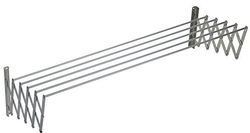 sauvic 90830  stojak na bieliznę, rozkładanym, wykonany z aluminium, 100 cm. 90830