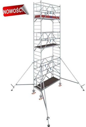 Krause Rusztowanie - STABILO 1000 2,0 x 0,75m, wys.rob. 7,30m (776044)