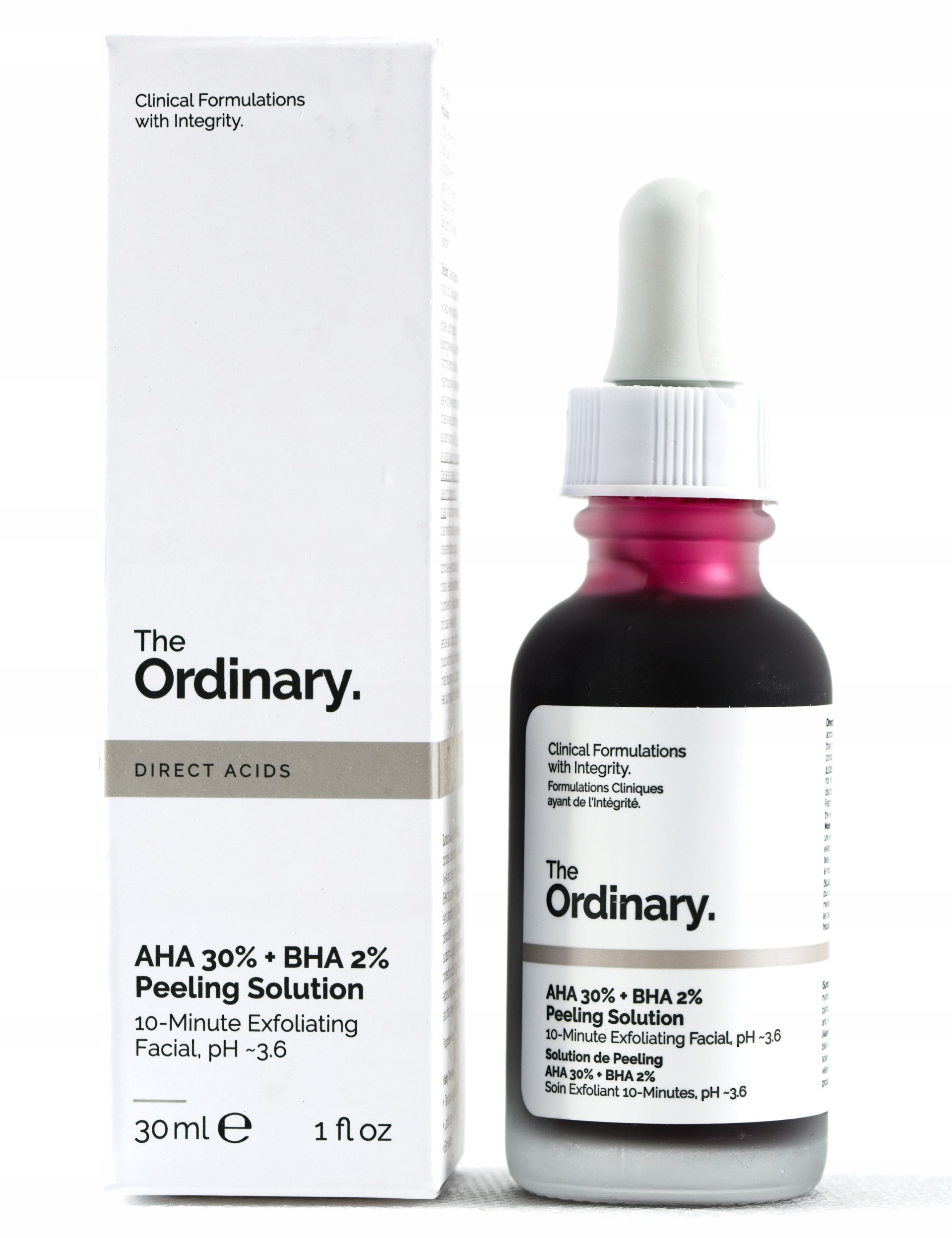 The Ordinary Aha 30%+BHA 2% Peeling Solution