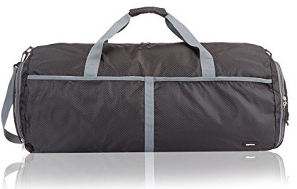 AmazonBasics torba podróżna, łatwe do przechowywania, kolor: szary / czarny ZH1603218R1
