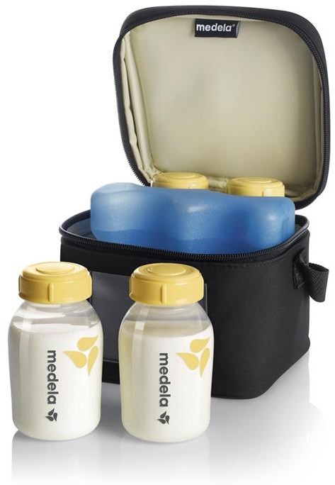 Medela Chłodziarka - torba, 4 butelki, wkład chłodzący