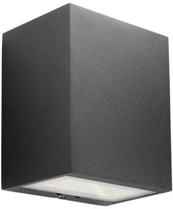 Philips Flagstone Wall Lantern 1x7.5W - Black 915002531402