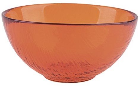 Excelsa Scratch miska, szkło, pomarańczowy, 13 x 13 x 5 cm 49122