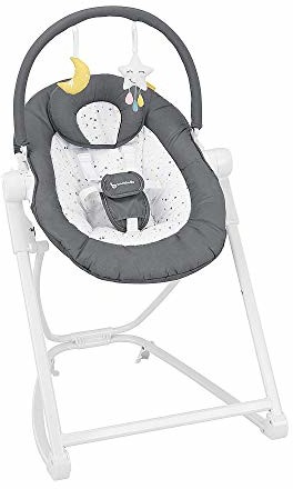 Badabulle B012009 pudełko łazienkowe z regulacją wysokości łóżeczka Compact'up, szare