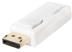 Logilink Adapter AV DisplayPort na HDMI Biały CV0100