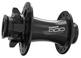 Sram Uni 900-przednie 28 otworów, czarne, Disc, piasta w zestawie QR czapki z daszkiem, 12/15 mm X 142 MM,,,,, 00.2018.013.003,,,,, Black, One Size 00.2018.013.003