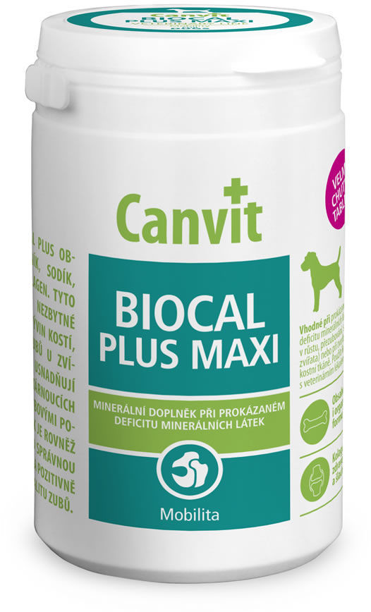 CANVIT Biocal Plus Maxi dla psa Suplement diety w tabletkach 230g