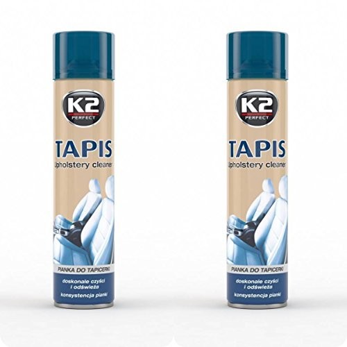 K2 Środek do czyszczenia i tkanina tapicerki  Spray, bardzo skutecznie usuwa uporczywe zabrudzenia, spray 600 ML K2-K206